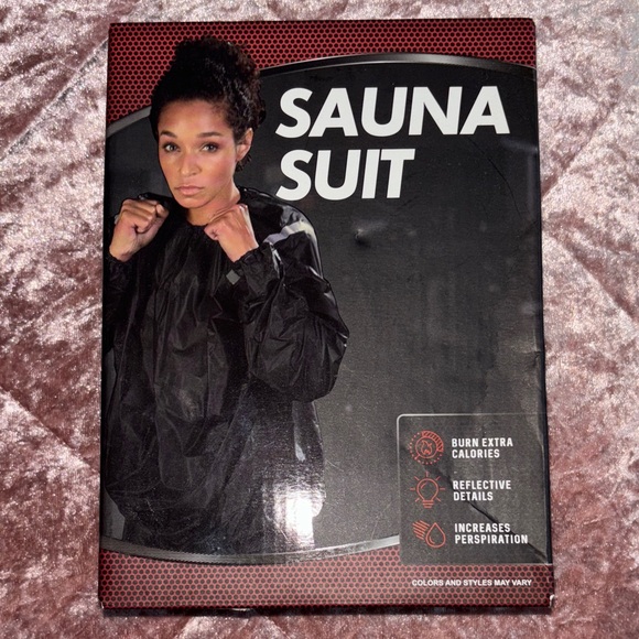 Bally Black Sauna Suit with Reflective Trim - Picture 1 of 3